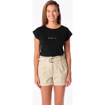 CityZen ALTA Dámsko tričko černé s potiskem Dneska ne Velikost: 38