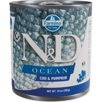 Krmivo pro psa Konzerva N&D Dog Ocean Cod & Pumpkin 285g-KS