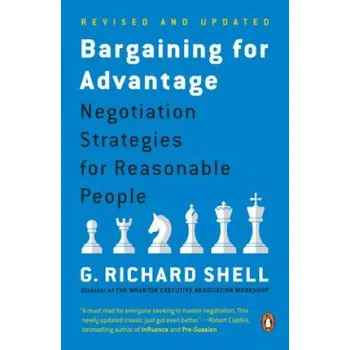 Cizojazyčná kniha Bargaining for Advantage (G. Richard Shell)(Brožovaná)
