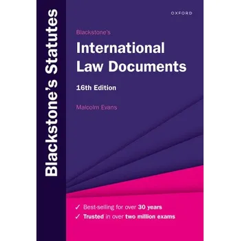 Cizojazyčná kniha Blackstone's International Law Documents (Brožovaná)
