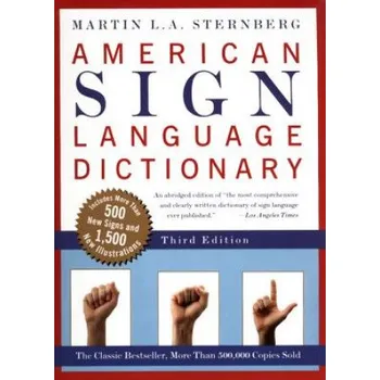 American Sign Language Dictionary (Martin L. A. Sternberg)(Brožovaná)