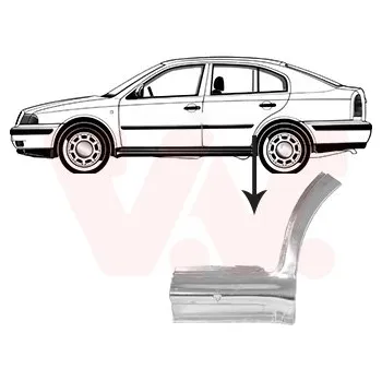 Prah karosérie Nástupní panel VAN WEZEL 7620105