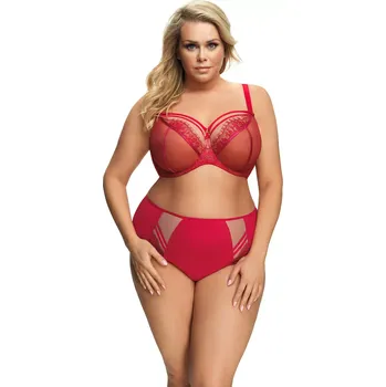 Podprsenka Gorsenia K496 Paradise barva: červená 70E