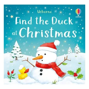 První čtění Find the Duck at Christmas (KATE NOLAN)(Leporelo)