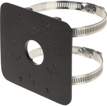 Příslušenství pro kamerový systém Dahua PFA152-E Držák na sloup pro montáž kamery, zatížitelnost 3kg, černý