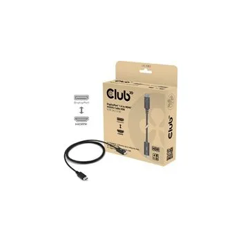 Video kabel Club3D Adaptér aktivní DisplayPort 1.4 na HDMI HDR (M/M), 2m
