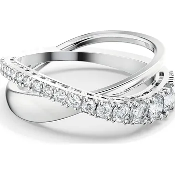 Prsten Swarovski Třpytivý dvojitý prsten TWIST 5572716 60 mm + 2 měsíce na vrácení zboží