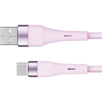 Počítačové příslušenství Kabel KRUGER & MATZ KM1268-1P Basic USB/USB-C 1m Pink