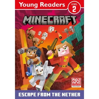 Cizí jazyk Minecraft Young Readers: Escape from the Nether! (Farshore)(Brožovaná)