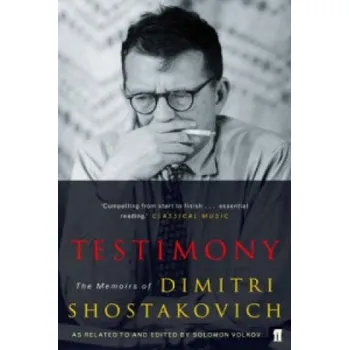Cizojazyčná kniha Testimony (Solomon Volkov)(Brožovaná)