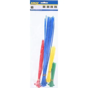 Stahovací páska Pásek stahovací KINZO 100ks mix