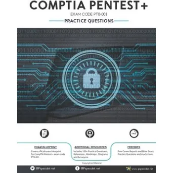 Cizojazyčná kniha CompTIA PenTest+ Practice Questions: (pto-001) (Ip Specialist)(Brožovaná)