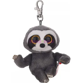 plyšák TY 36559 Beanie Boos Clip 8,5 cm - DANGLER šedý lenochod, 8,5 cm