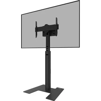 Televizní držák Neomounts FL45S-825BL1 Neomounts MOVE Up Display Floor Stand (37-75") solid steel floor plate box . Baleno v 2 krabicích