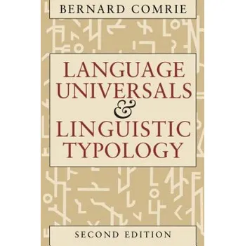 Cizojazyčná kniha Language Universals & Linguistic Typology 2e (Paper Only) (Comrie)(Pevná)