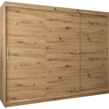 Šatní skříň MOB Toki (Dub artisan + Dub artisan)