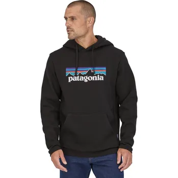 Pánské oblečení Mikina Patagonia P-6 Logo Uprisal Hoody black XXL 2025 - Odesíláme do 24 hodin