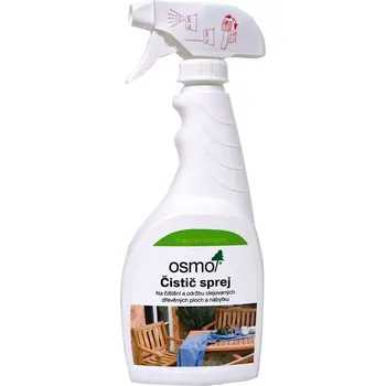 barva a nátěr na dřevo Osmo čistič sprej 8027 na zahradní nábytek 0,5l