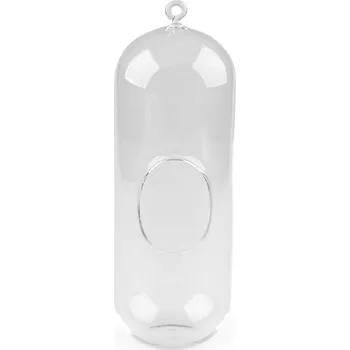 Aerárium / skleněný válec 10,5x29 cm Varianta: transparent, Balení: 1 ks