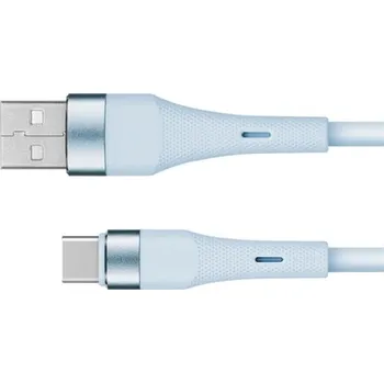 Datový kabel Kabel KRUGER & MATZ KM1268-1BL Basic USB/USB-C 1m Blue