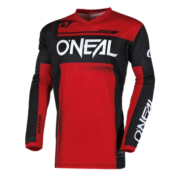 Moto dres Motokrosový MX Dres O'Neal ELEMENT Jersey RACEWEAR black/red 2025 - S, XXL