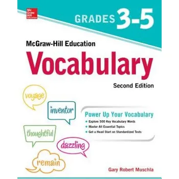 Kniha McGraw-Hill Education Vocabulary Grades 3-5, Second Edition (Gary Robert Muschla)(Brožovaná)