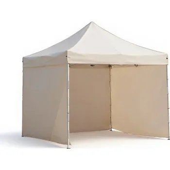 Zahradní stan JAKS Nůžkový stan hliníkový HEX50 3 x 3 m béžový