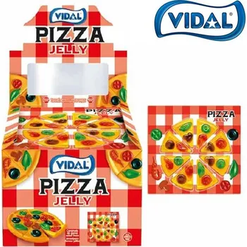 Bonbon Vidal Pizza Jelly 66g (11 ks)