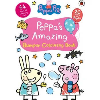 První čtění Peppa Pig: Peppa’s Amazing Bumper Colouring Book (Peppa Pig)(Brožovaná)