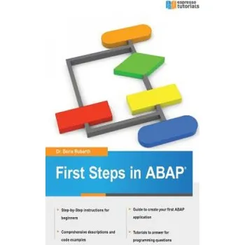 Cizojazyčná kniha First Steps in ABAP (Dr Boris Rubarth)(Brožovaná)