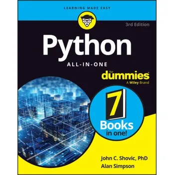 Technika Python All-in-One For Dummies, 3rd Edition (Brožovaná)