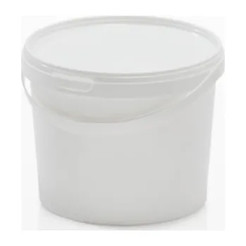 kbelík Vědro 3,3L PH s víkem, atest potraviny, bílá