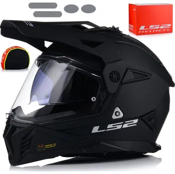 Helma na motorku MOTOCYKLOVÁ PŘILBA LS2 MX702 PIONEER ENDURO CROSS + INTERKOM 1ST BLUETOOTH