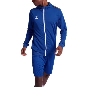 Pánská mikina Mikina s kapucí Hummel HMLAUTHENTIC PL ZIP HOODIE 219979-7045 Velikost 3XL