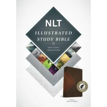 NLT Illustrated Study Bible Tutone Brown/Tan, Indexed (Tyndale)(Pevná)