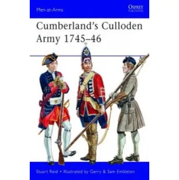 Cizojazyčná kniha Cumberland's Culloden Army 1745-46 (Stuart Reid)(Brožovaná)