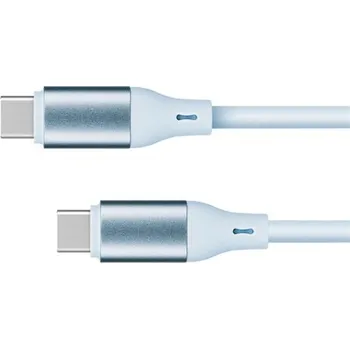 Počítač Kabel KRUGER & MATZ KM1269-1BL Basic USB-C/USB-C 1m Blue