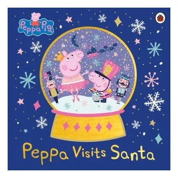 První čtění Peppa Visits Santa (Peppa Pig)(Brožovaná)