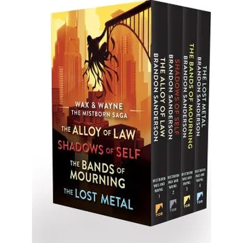 BX-WAX & WAYNE MISTBORN SAGA BOXED SET (SANDERSON BRANDON)(Brožovaná)