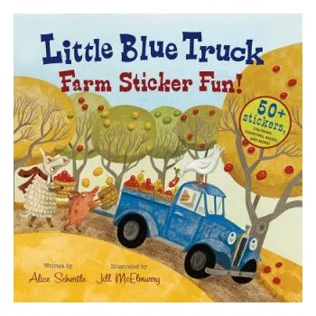 Cizí jazyk Little Blue Truck Farm Sticker Fun! (Alice Schertle,Jill McElmurry)(Brožovaná)
