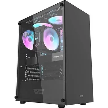 PC skříň Počítačová skříň DARKFLASH DK100 Black