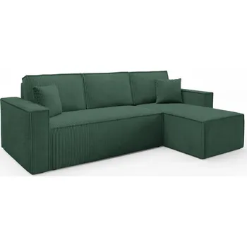 Sedací souprava Rozkládací rohová sedací souprava BASIC Pravá Zelená I