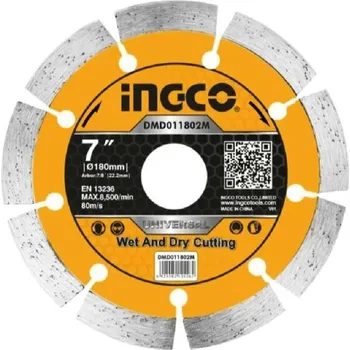 Řezný kotouč Ingco kotouč diamantový 180 x 10 mm