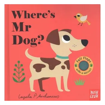 První čtění Where's Mr Dog? (Ingela Arrhenius)(Leporelo)