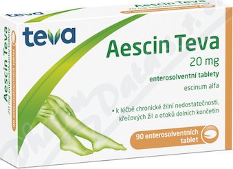 Aescin Teva 20mg tbl.ent.90