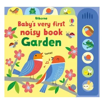 První čtění Baby's Very First Noisy Book Garden (Fiona Watt)(Leporelo)