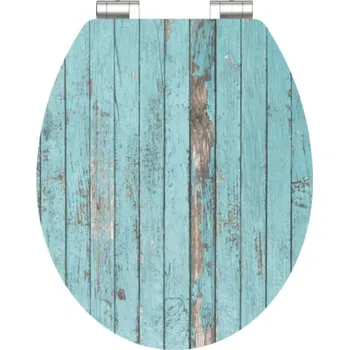 WC sedátko Schütte BLUE WOOD | MDF HG, Soft Close 4008431805368