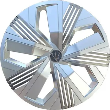 Poklice na kolo Kryty kol EVO TALCO 16", stříbrno-šedé - sada 4ks