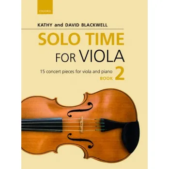 Cizí jazyk Solo Time for Viola Book 2 (Kathy Blackwell)(Brožovaná)