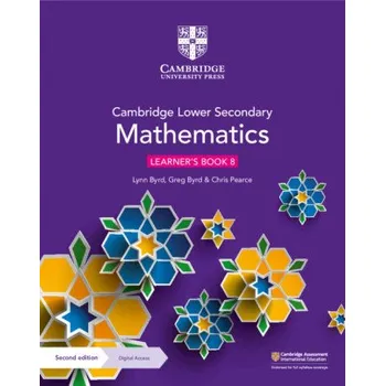 Cizí jazyk Cambridge Lower Secondary Mathematics Learner's Book 8 with Digital Access (1 Year) (Lynn Byrd,Greg Byrd,Chris Pearce)(Brožovaná)